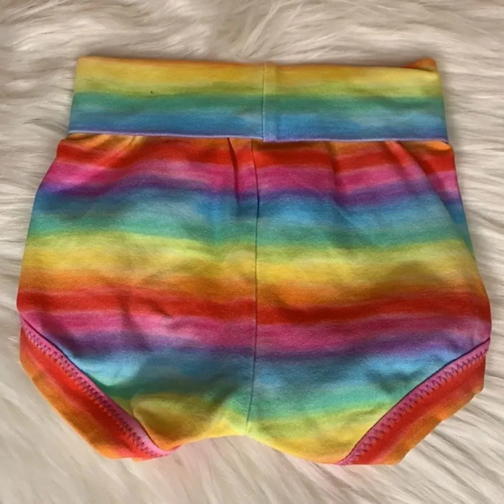 Three Bees AZ Rainbow Bubble Shorts Size 18 Months